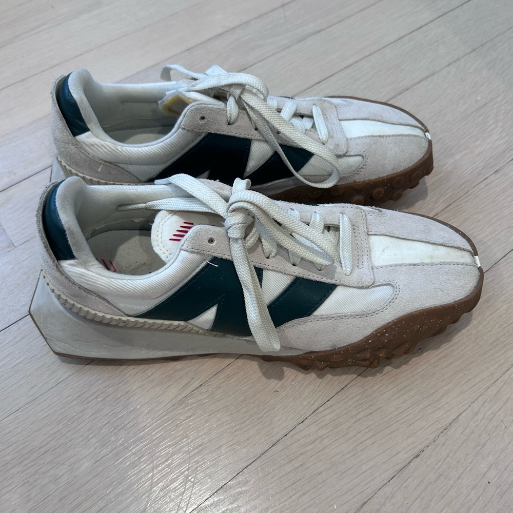 Men’s Size 7.5 New Balance XC-72 in Sea Salt, Gently worn